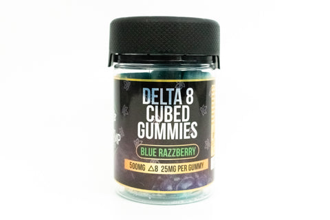 Delta 8 Gummies Blue Razzberry