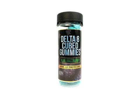 Delta 8 Gummies Blue Razzberry