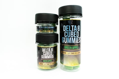 Delta 8 Gummies Green Apple