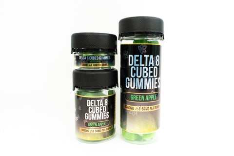 Delta 8 Gummies Green Apple