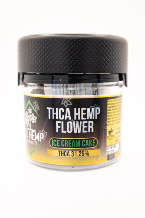 THCA Flower Ice Cream Cake
