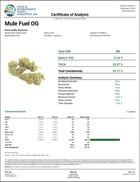 Mule Fuel OG